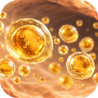 Golden Vitamin E droplets for antioxidant and cellular protection