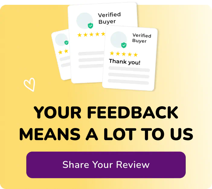 Your feedback means a lot to us - Share Your Review