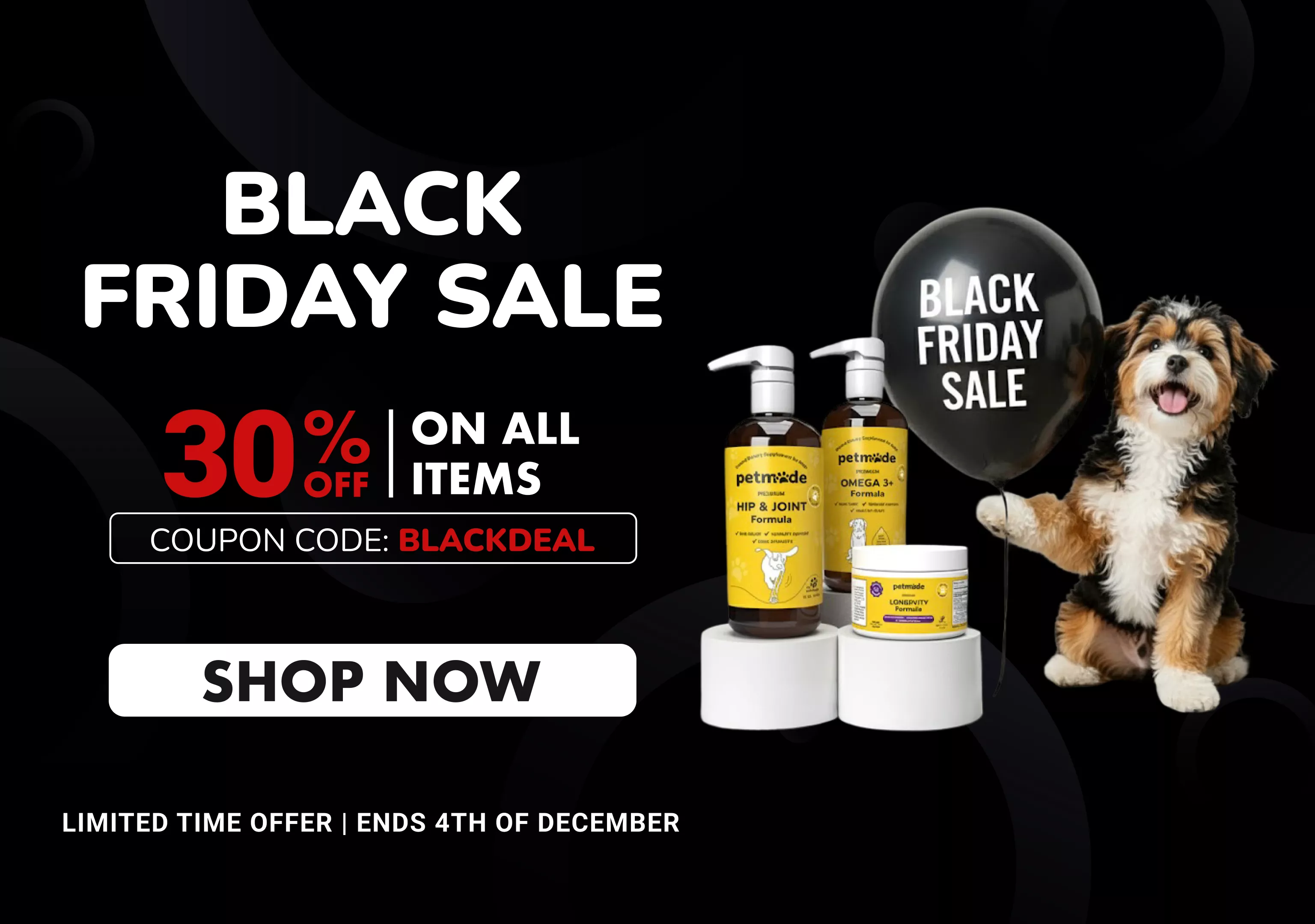 Limited free product offer