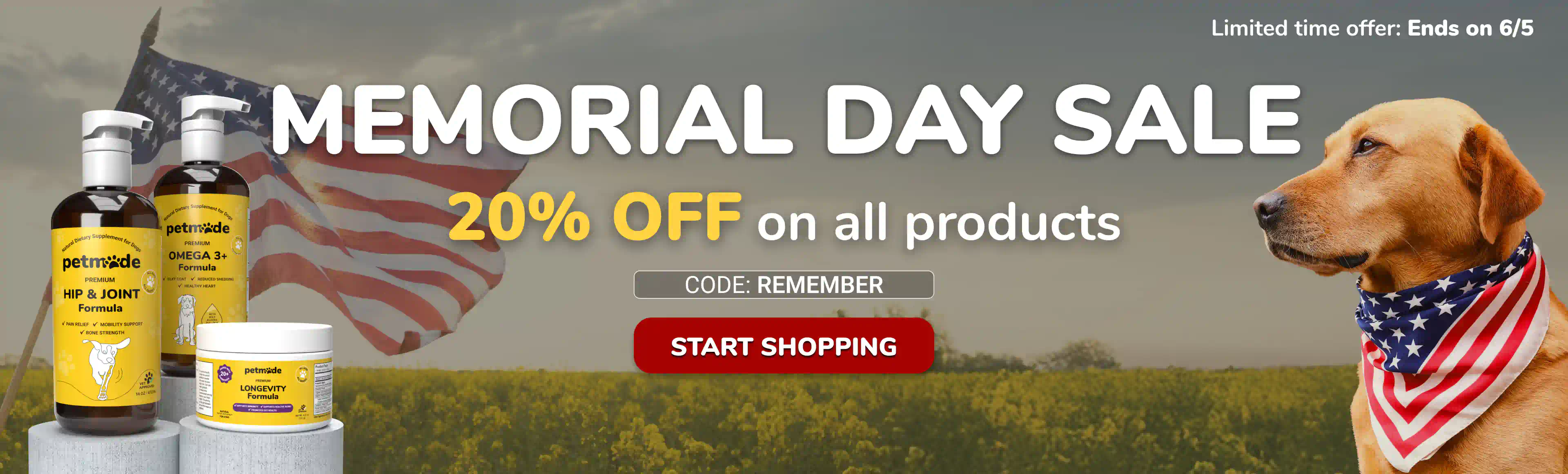 limited free product offer