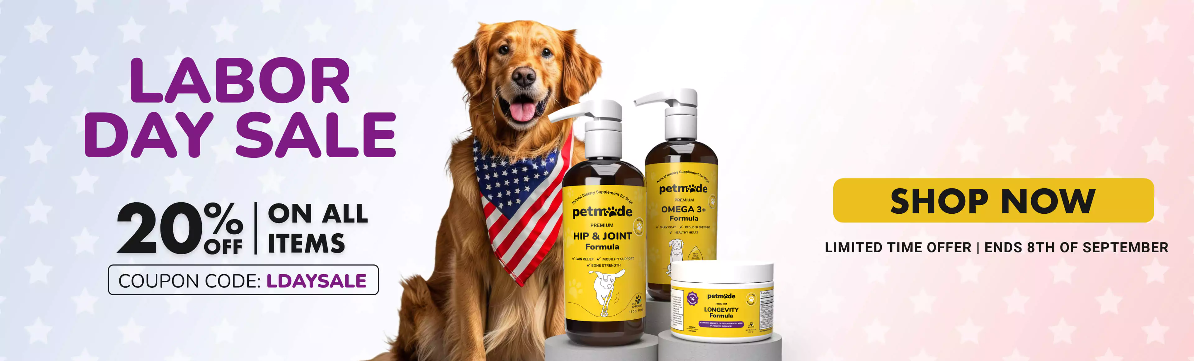 Limited free product offer