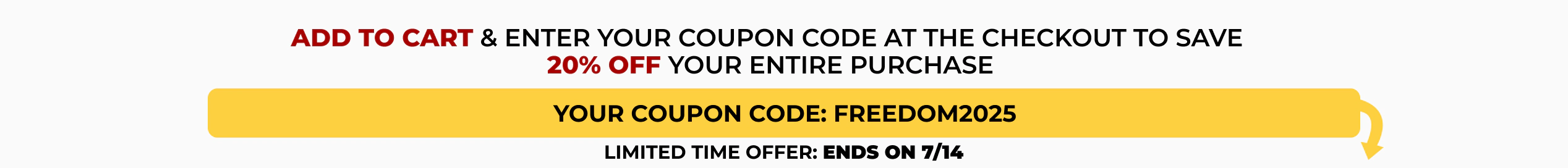 limited time offer