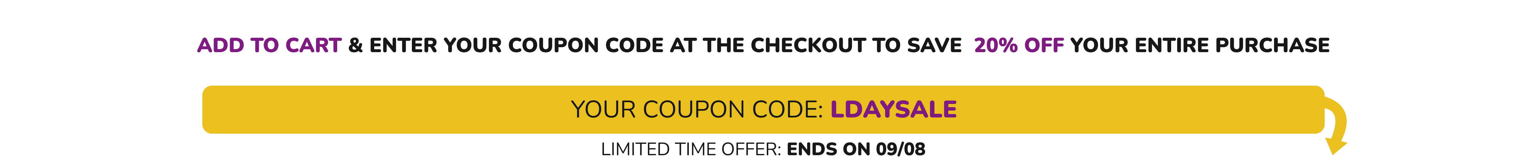 limited time offer