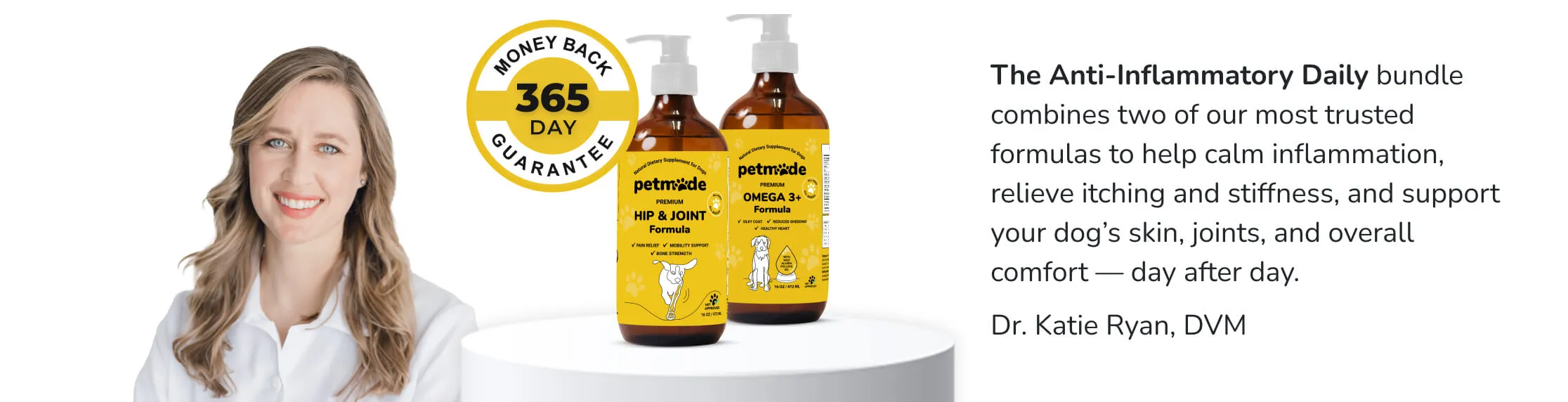 PetMade’s Anti-Inflammatory Daily Bundle with Dr. Katie Ryan